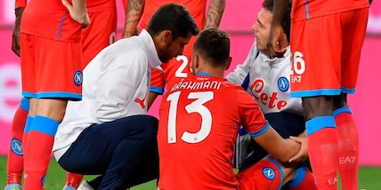 Napoli, Rrahmani c'è: controlli ok dopo la pallonata in faccia