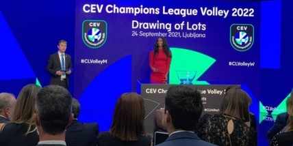 Champions: Lube sfiderà lo Zaksa, Perugia-Trento derby italiano