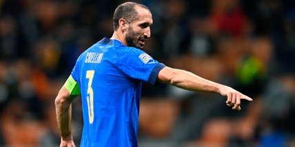 Italia, Chiellini: "Il rosso a Bonucci? Pensiamo alla nostra prestazione"