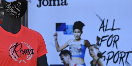 Simone Corsi e Massimo Ambrosini al via della 46^ RomaOstia