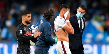 Mandragora, ansia ginocchio: le condizioni del capitano del Toro