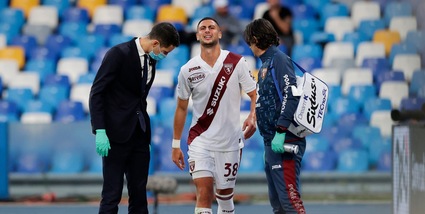 Torino, infortunio Mandragora: oggi l'intervento al menisco