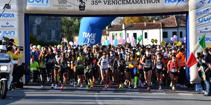 Grande successo per la 35^ Confindustria Venezia Venicemarathon & 10K