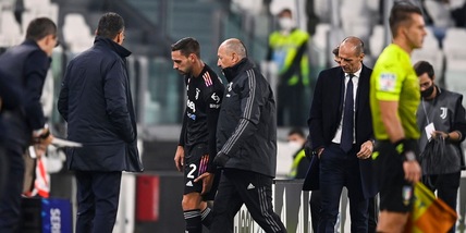 De Sciglio ko in Juve-Sassuolo: dentro Alex Sandro