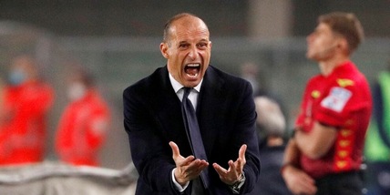 Allegri: "Ora è una Juve da metà classifica, situazione brutta"