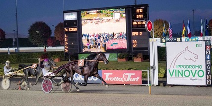 Ippodromo di Vinovo: al GP Orsi Mangelli il re è Callmethebreeze con Guzzinati