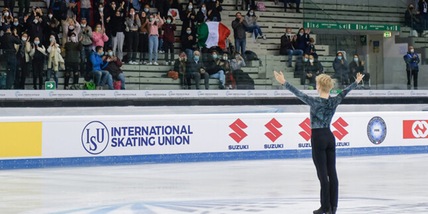 Fisg, FIGURA – Gran Premio d’Italia 2021, il PalaVela esalta un Grassl da podio