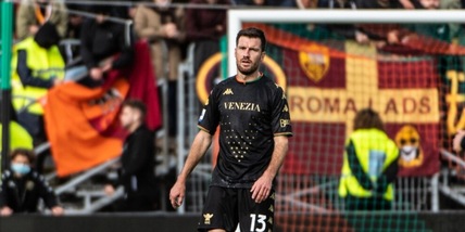 Venezia, l'esordio in Serie A di Modolo: "Sogno realizzato a 32 anni"