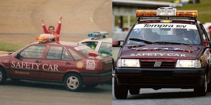 La Fiat Tempra che portò sul podio Senna nel GP del Brasile 1993 è tornata