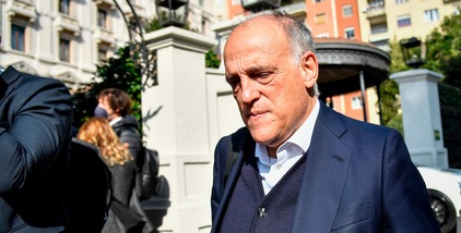 Tebas, che risposta a Perez: "Non avrei mai pensato che creasse la Superlega"