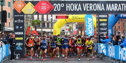 A Hajjy e Luna la 20^ Hoka Veronamarathon