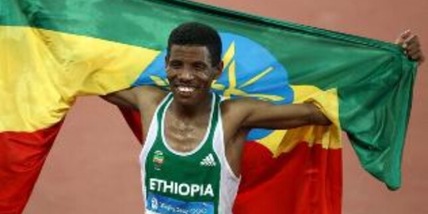 Ponto ad andare al fronte Haile Gebrselassie