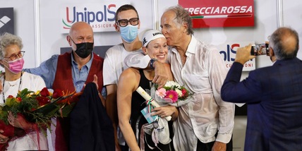 Malagò: "Il tuffo con Federica Pellegrini? Una grande emozione"