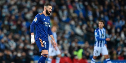 Real Madrid, niente di grave per Benzema: ma sarà out contro l'Inter