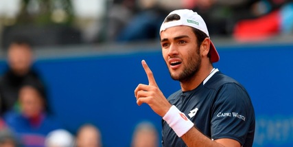 Tennis, Berrettini: «Sogno di vincere al Foro Italico e a Wimbledon»