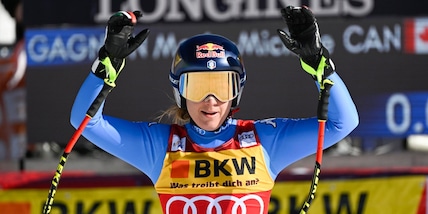 Goggia terza nella discesa libera a Crans-Montana: la bergamasca "vede" la Coppa