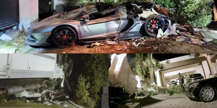 Drammatico incidente a Beverly Hills: camion distrugge due supercar