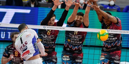 Champions League: Trento si prende la semifinale di andata a Perugia