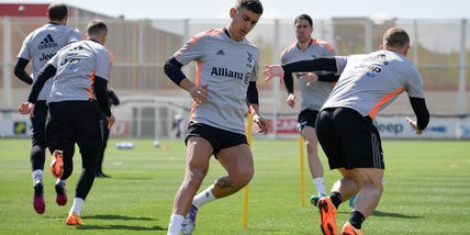 Juve, riprende la preparazione in vista della trasferta di Cagliari