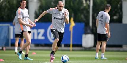 Juve, prosegue la preparazione in vista della partita con il Bologna