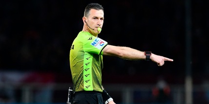 Gli arbitri di Coppa Italia: Juve-Fiorentina a Doveri