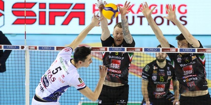 Civitanova elimina Trento dopo l'ennesima battaglia