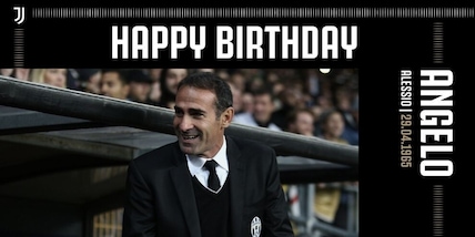 Juve, gli auguri ad Angelo Alessio: "Buon Compleanno"