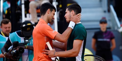 Djokovic incorona Alcaraz: "È il migliore giocatore al mondo quest'anno"