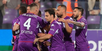 Fiorentina-Roma 2-0: Nico Gonzalez-Bonaventura, Italiano aggancia Mourinho