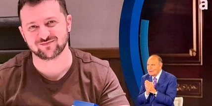 Porta a Porta, Zelensky: "Non cederemo mai la Crimea"