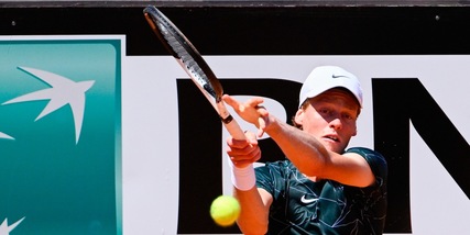 Internazionali d'Italia, Sinner: "Primo set alla pari con Tsitsipas"