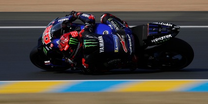 MotoGp, Quartararo: "Non poter superare è stato molto frustrante"