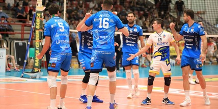 Cuneo Volley va sotto 2-0 contro Reggio Emilia