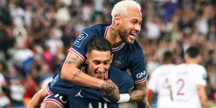 Ligue 1, trionfo Psg con tripletta di Mbappé. Di Maria, gol e lacrime