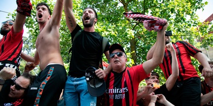 Sassuolo-Milan, 18mila rossoneri a Reggio Emilia per lo Scudetto