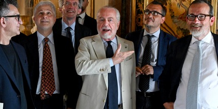 Napoli, De Laurentiis: "Stadio nuovo? Serve la certezza di chi lo frequenta"