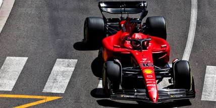 F1, prove libere 2 Gp Monaco: comanda la Ferrari, Leclerc in testa davanti a Sainz