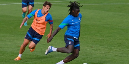 Italia, problemi per Mancini: Kean e Sirigu si fermano