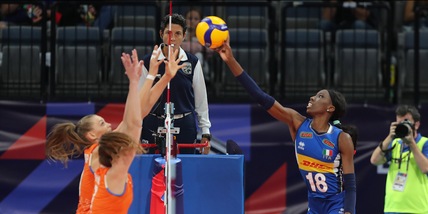 VNL: l'Olanda si arrende ad un' eccellente Italia