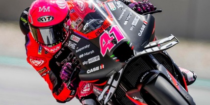 MotoGp, Aleix Espargaro poleman a Barcellona: "Sono contento, ringrazio l'Aprilia"