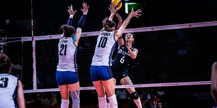 VNL: la Cina supera un' ottima Italia