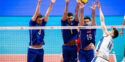 VNL: l'Italia si arrende alla Francia all'esordio