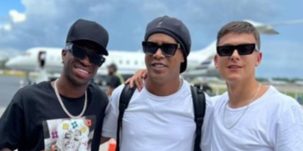 Dybala con Ronaldinho e Vinicius Junior: che tris d'assi a Miami!