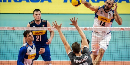 VNL: l'Italia travolge il Canada