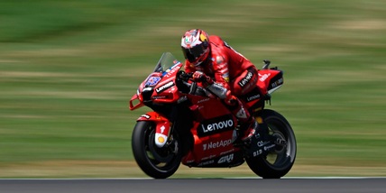 MotoGp, Gp Germania: le Ducati di Miller e Bagnaia comandano le libere 1