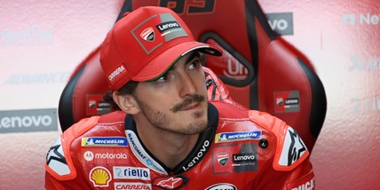 MotoGp, Bagnaia: "Se sono caduto è perché ho fatto uno sbaglio"