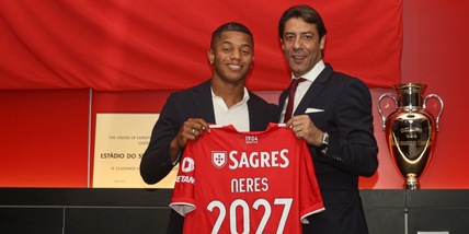 Benfica, ufficiale l'arrivo di David Neres: maxi clausola rescissoria