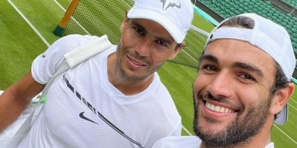 Wimbledon, Berrettini e Nadal fanno la storia allenandosi sul Centrale
