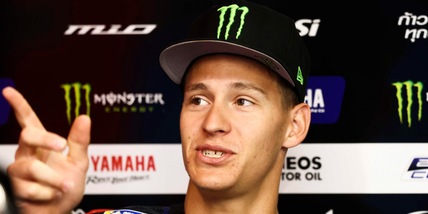MotoGp, Quartararo: "Sul bagnato faccio fatica a trovare feeling"