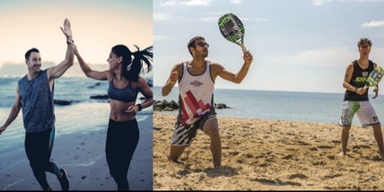 Giornate in spiaggia? Sì, ma facendo sport